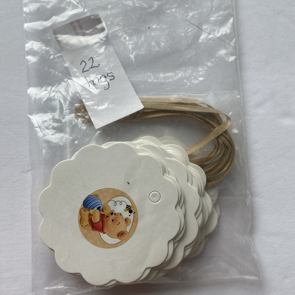 5/$30 Bee/Honey Winnie-the-Pooh Kraft Bags, cellophane bags, tags & stickers - Picture 9 of 10